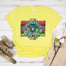 Load image into Gallery viewer, Aztec Cactus Tee
