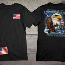 Load image into Gallery viewer, U.S. Veteran Support T-shirt
