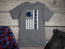 Load image into Gallery viewer, Dallas Football Flag T-shirt
