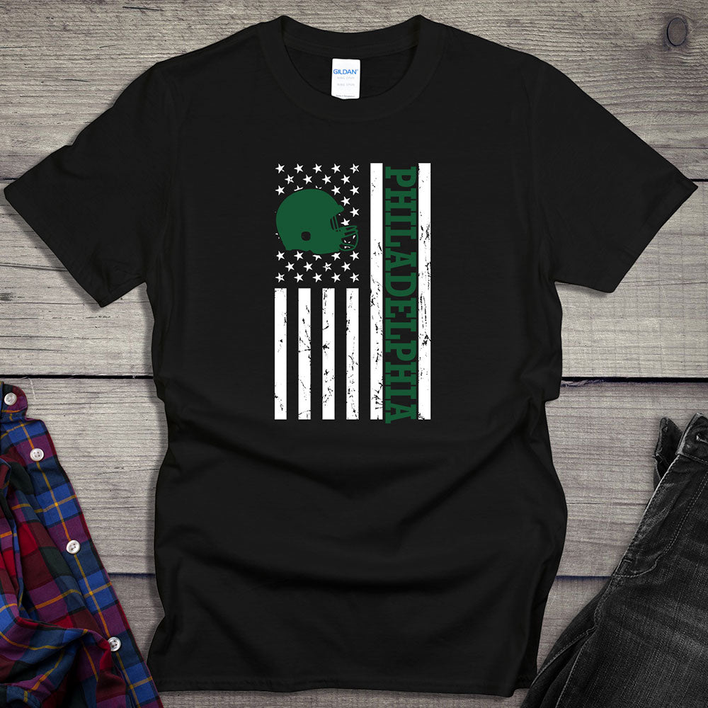 Philadelphia Football Flag T-shirt
