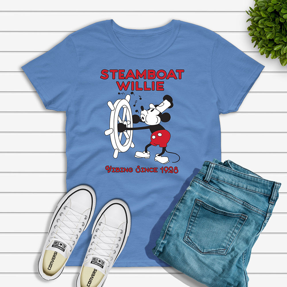 Steamboat Willie Vibing T-Shirt