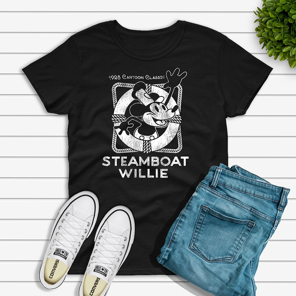 Steamboat Willie Life Preserver T-Shirt