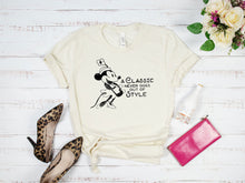 Load image into Gallery viewer, Steamboat Willie A Classic Never Tee
