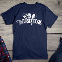 Load image into Gallery viewer, The Three Stooges, Three Stooges Logo T-shirt
