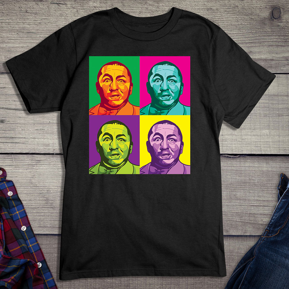 The Three Stooges, Curly Squared T-shirt