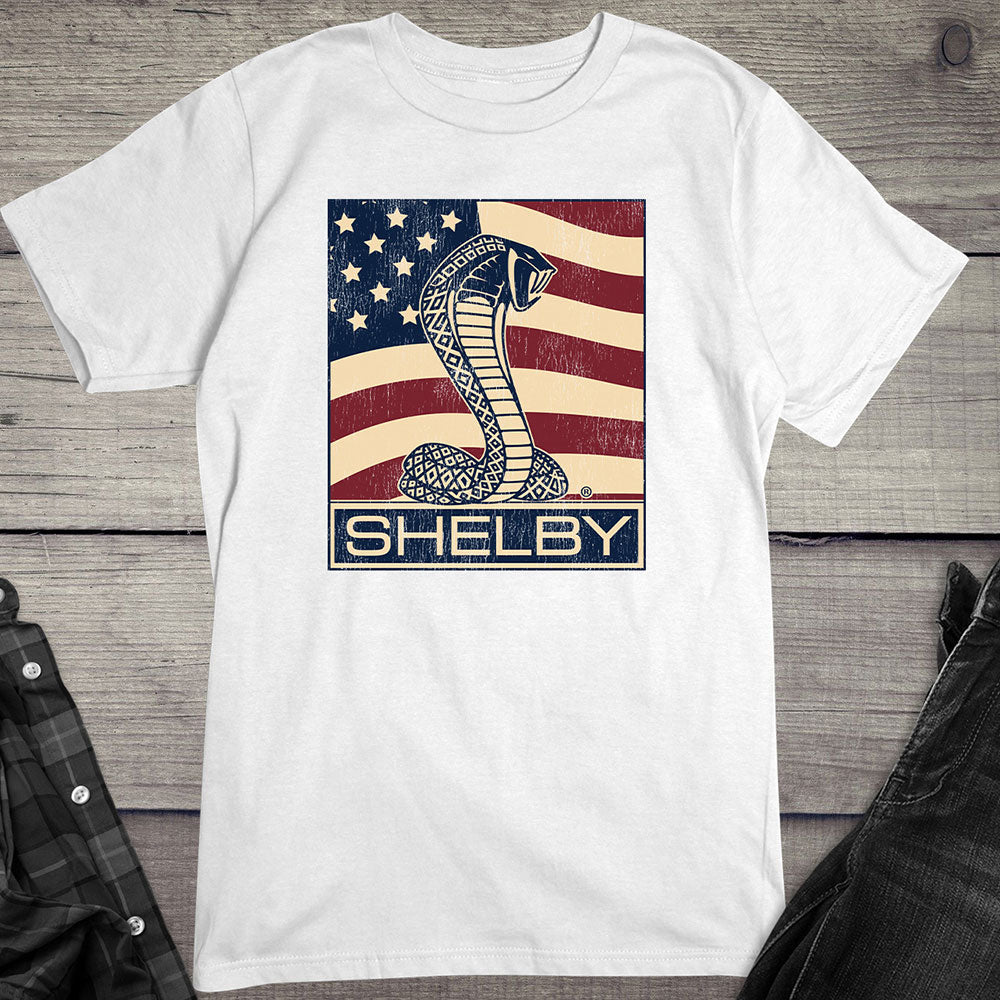 Shelby Cobra Flag T-shirt
