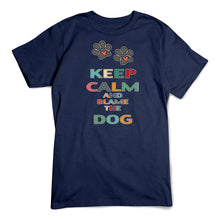 Load image into Gallery viewer, Keep Calm, Blame the Dog T-Shirt
