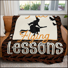Load image into Gallery viewer, 50&quot; x 60&quot; Free Flying Lessons Plush Minky Blanket
