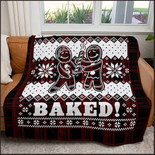 Load image into Gallery viewer, 50&quot; x 60&quot; Get Baked Plush Minky Blanket
