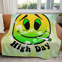 Load image into Gallery viewer, 50&quot; x 60&quot; Have a High Day Plush Minky Blanket
