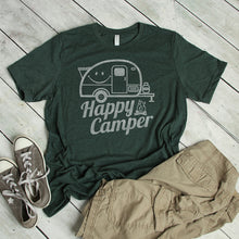 Load image into Gallery viewer, Great Outdoors T-shirt, Happy Camper Tee

