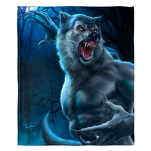 Load image into Gallery viewer, Werewolf 50&quot; x 60&quot; Fleece Blanket
