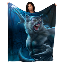 Load image into Gallery viewer, Werewolf 50&quot; x 60&quot; Fleece Blanket
