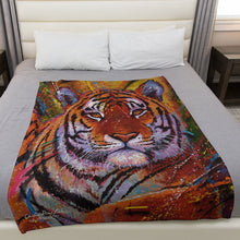 Load image into Gallery viewer, Tiger 50&quot; x 60&quot; Fleece Blanket
