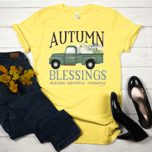 Load image into Gallery viewer, Autumn Blessings Truck T-shirt, Autumn Tee
