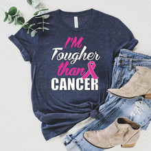 Load image into Gallery viewer, Tougher Than Cancer T-shirt, Cancer Awareness Tee
