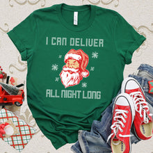 Load image into Gallery viewer, Santa Delivers T-shirt, Christmas Tee
