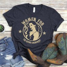 Load image into Gallery viewer, 2nd Amendment T-Shirt, Women For the Second Tee Shirt
