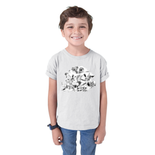 Load image into Gallery viewer, Kid&#39;s Playful Dolphins Solar Tee
