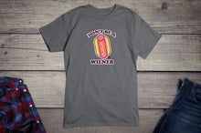 Load image into Gallery viewer, Todd Goldman Art Don&#39;t Be A Wiener Hotdog T-Shirt
