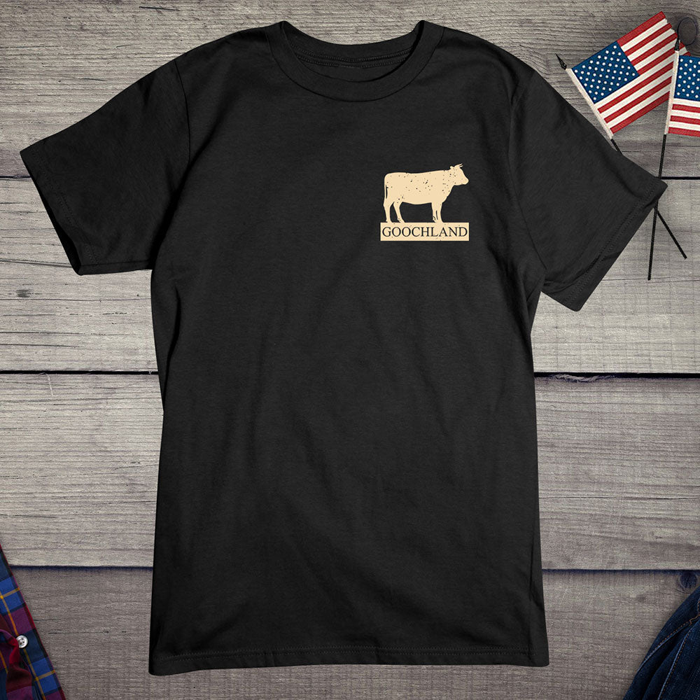 Goochland Cow, Crest, T-Shirt