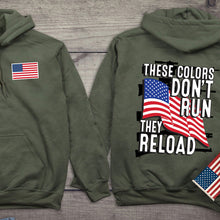 Load image into Gallery viewer, These Colors Don&#39;t Run Hooded Sweatshirt
