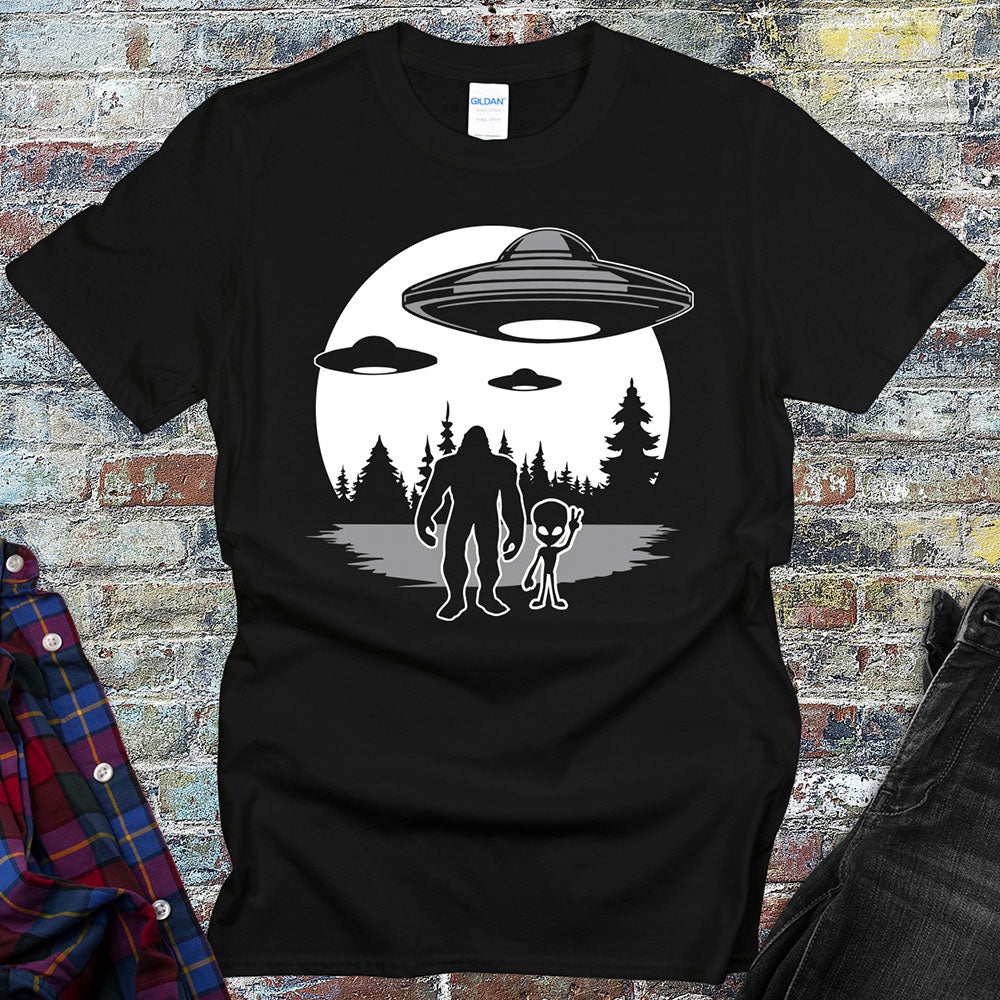 Bigfoot Alien T-Shirt