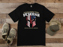 Load image into Gallery viewer, Enduring Freedom Veteran Helmet T-shirt
