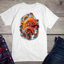 Load image into Gallery viewer, Octopus Waves T-shirt
