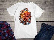 Load image into Gallery viewer, Octopus Waves T-shirt
