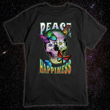 Load image into Gallery viewer, Peace Equals Happiness T-shirt
