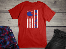 Load image into Gallery viewer, Buffalo Football Flag T-shirt
