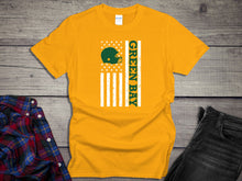 Load image into Gallery viewer, Green Bay Football Flag T-shirt
