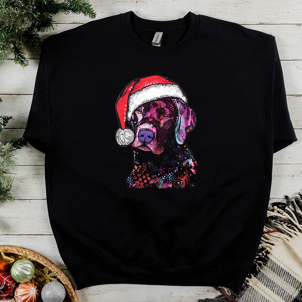 Christmas Lab Sweatshirt
