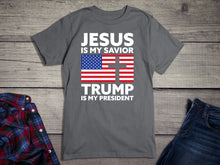 Load image into Gallery viewer, Jesus Savior Trump T-Shirt
