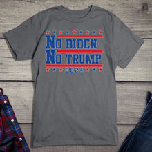 Load image into Gallery viewer, No Biden No Trump Flag T-Shirt
