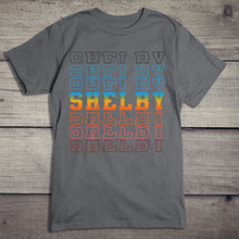 Load image into Gallery viewer, Repeating Shelby T-shirt

