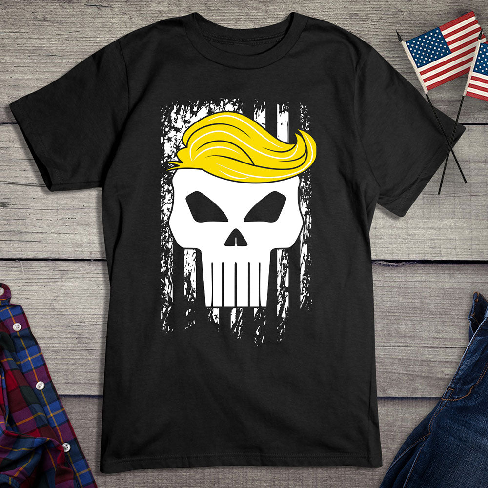 Trump Hair Skull T-Shirt