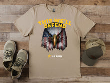 Load image into Gallery viewer, This We&#39;ll Defend Eagle T-Shirt
