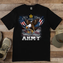 Load image into Gallery viewer, U.S. Army Eagle And Flag T-Shirt
