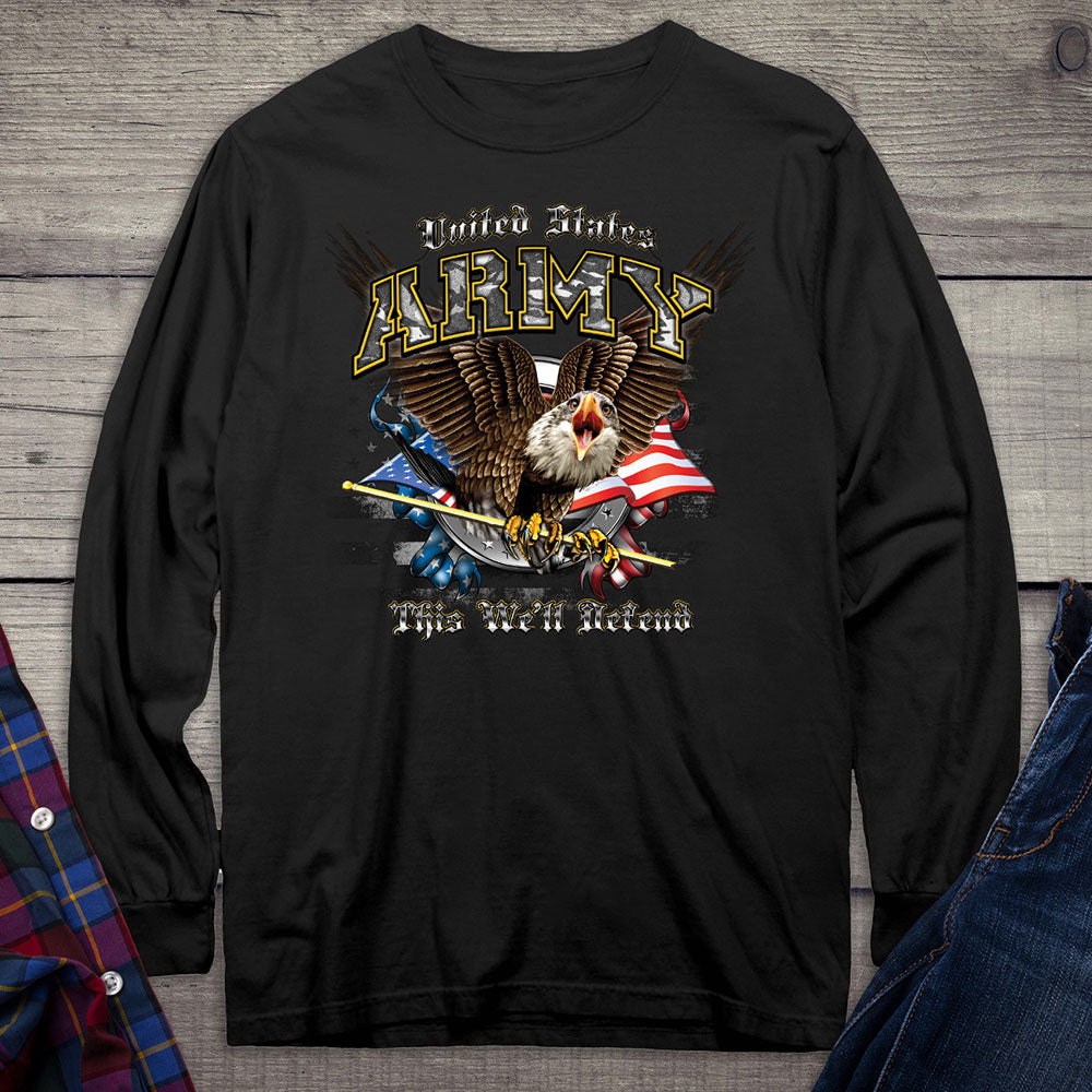 United States Army This We Defend Long Sleeve Shirt