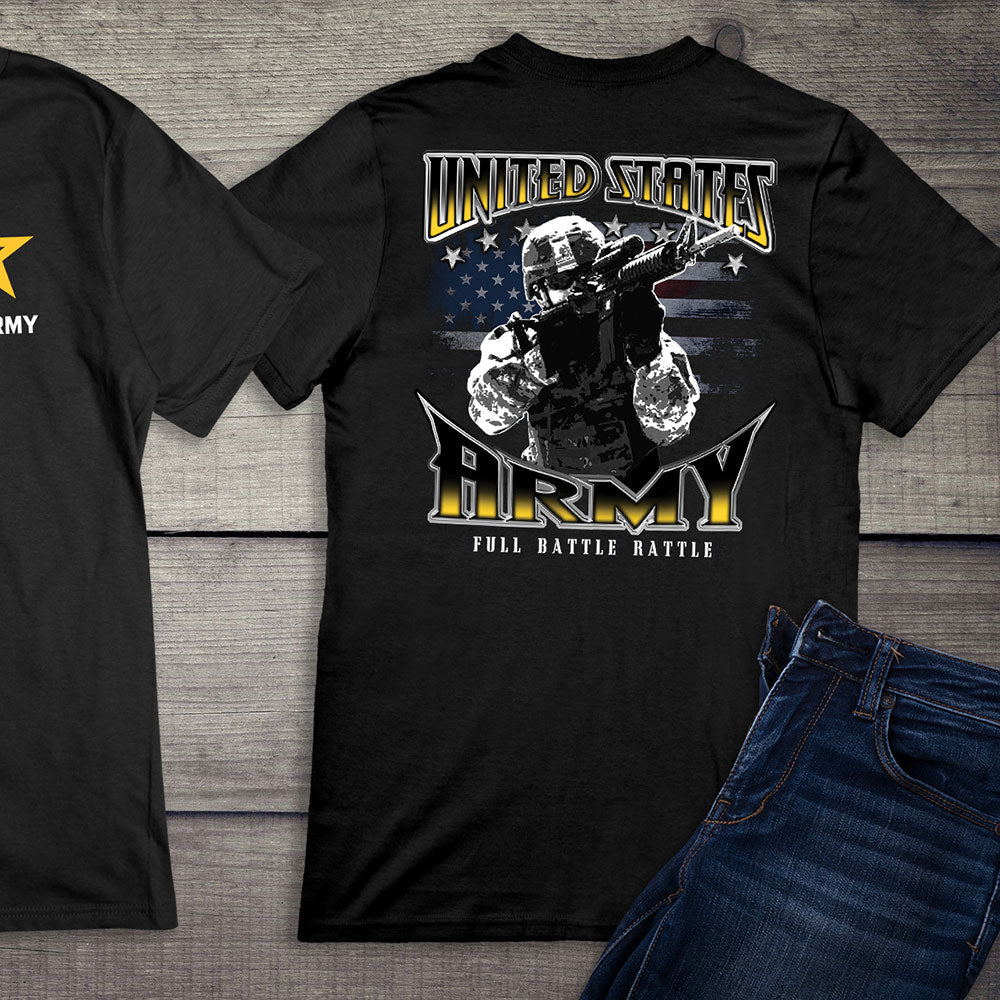 U.S. Army Full Battle Rattle T-Shirt