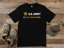 Load image into Gallery viewer, Officially Licensed U.S. Army Logo Strip T-shirt

