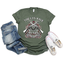 Load image into Gallery viewer, 2nd Amendment T-Shirt, Have My Gun Tee, Right to Bear Arms Shirt, Constitution, Guns, America
