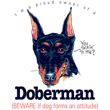 Load image into Gallery viewer, Doberman T-Shirt, Furry Friends Dogs
