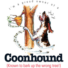 Load image into Gallery viewer, Coonhound T-Shirt, Furry Friends Dogs
