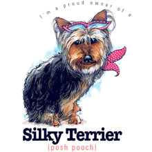 Load image into Gallery viewer, Silky Terrier T-Shirt, Furry Friends Dogs
