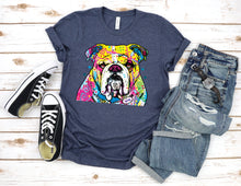Load image into Gallery viewer, Neon Bulldog T-shirt
