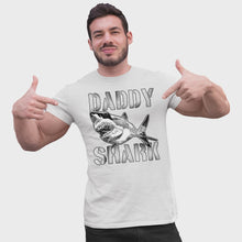 Load and play video in Gallery viewer, Adult Unisex Daddy Shark Solar Tee
