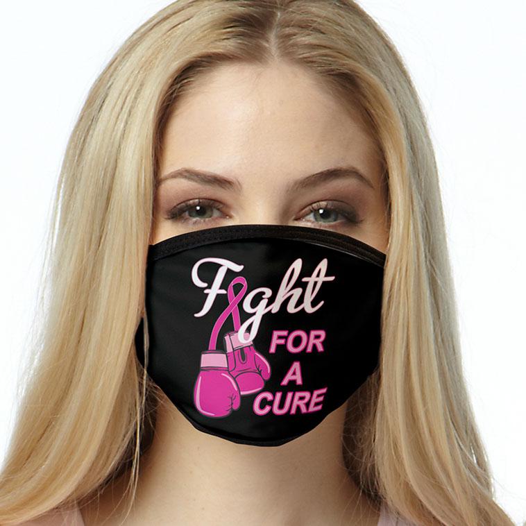 Fight Cancer FACE MASK Fight For A Cure Face Covering
